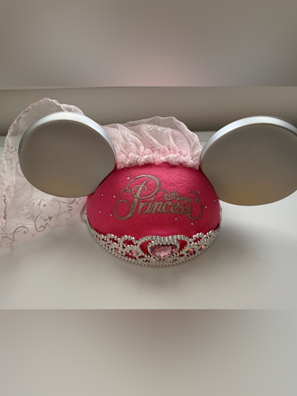 Disney Princess Tiara Mickey Ears Hat
